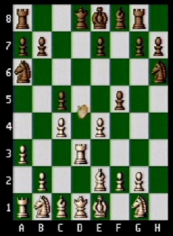 Queen and Rook doubled up.