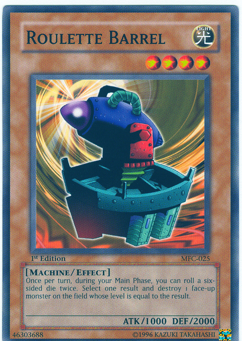 Roulette Barrel